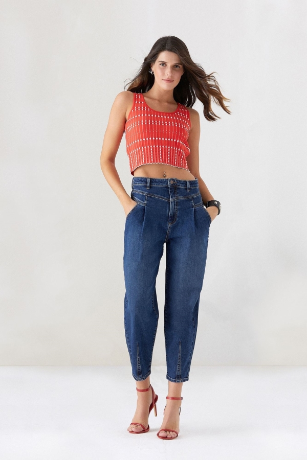 BAGGY KADIN JEAN PANTOLON