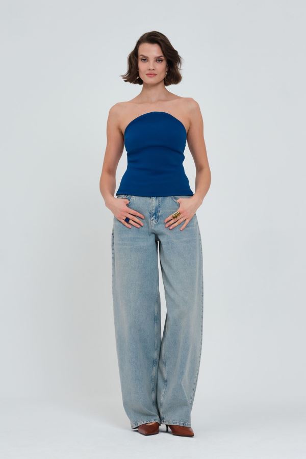 BAGGY KADIN JEAN PANTOLON