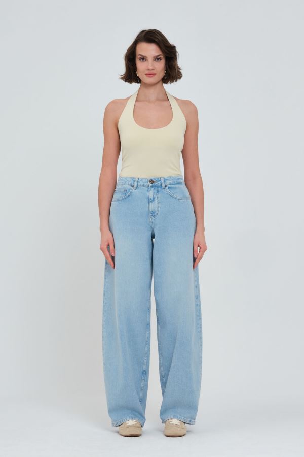 BAGGY KADIN JEAN PANTOLON