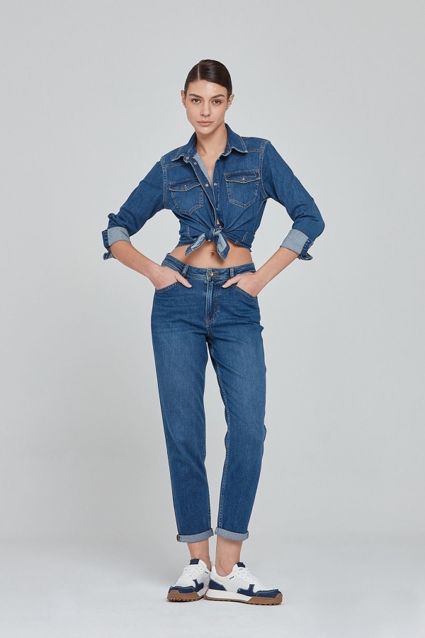 BOYFRIEND KADIN JEAN PANTOLON