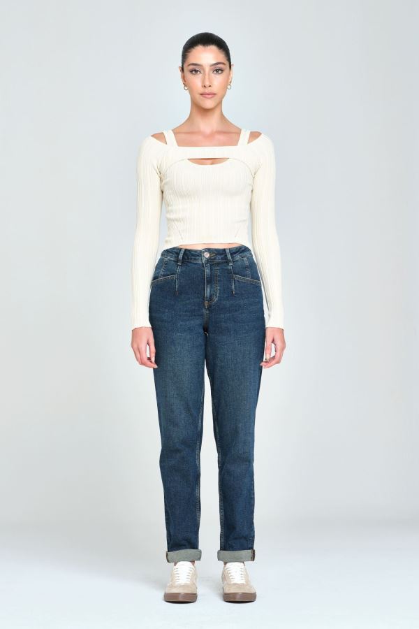 BOYFRIEND KADIN JEAN PANTOLON