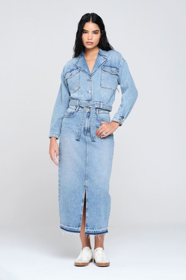 DAR FORM KADIN JEAN CEKET