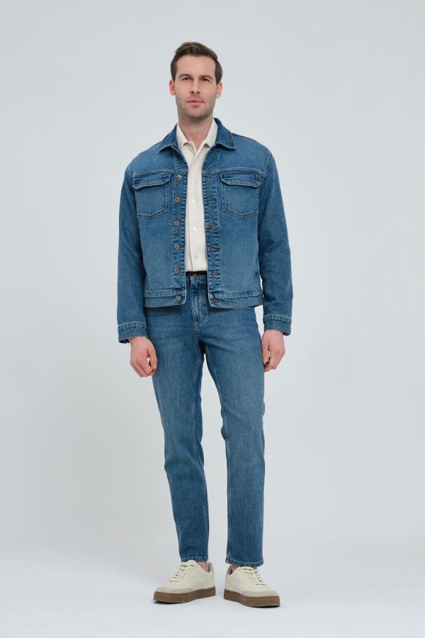 ERKEK JEAN JACKET