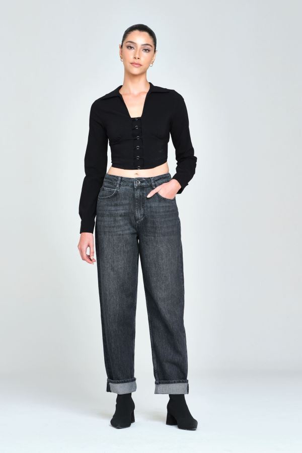 LOOSE KADIN JEAN PANTOLON