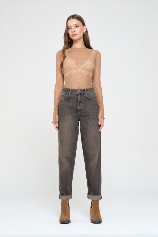 LOOSE KADIN JEAN PANTOLON