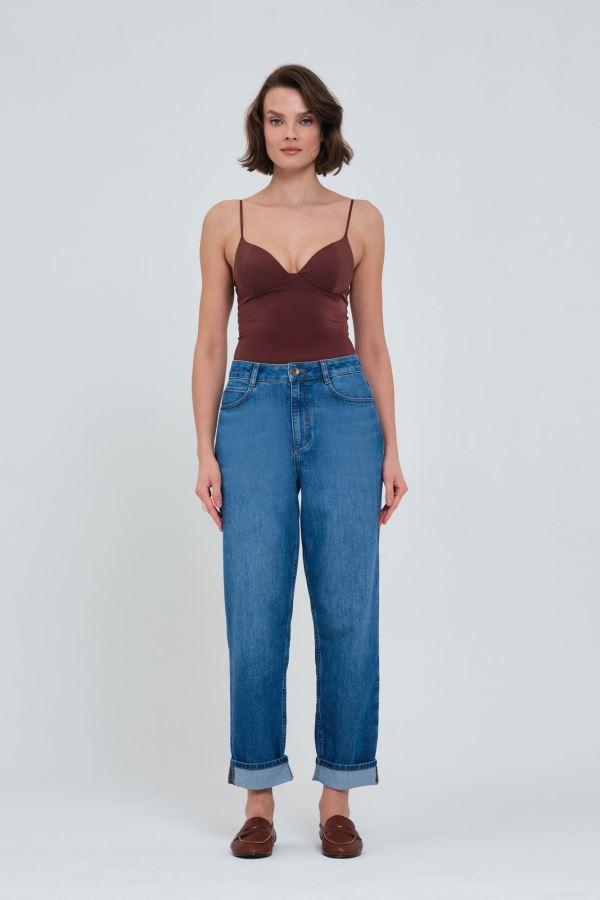 LOOSE KADIN JEAN PANTOLON