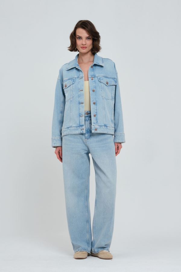 KADIN OVERSIZE KOT CEKET