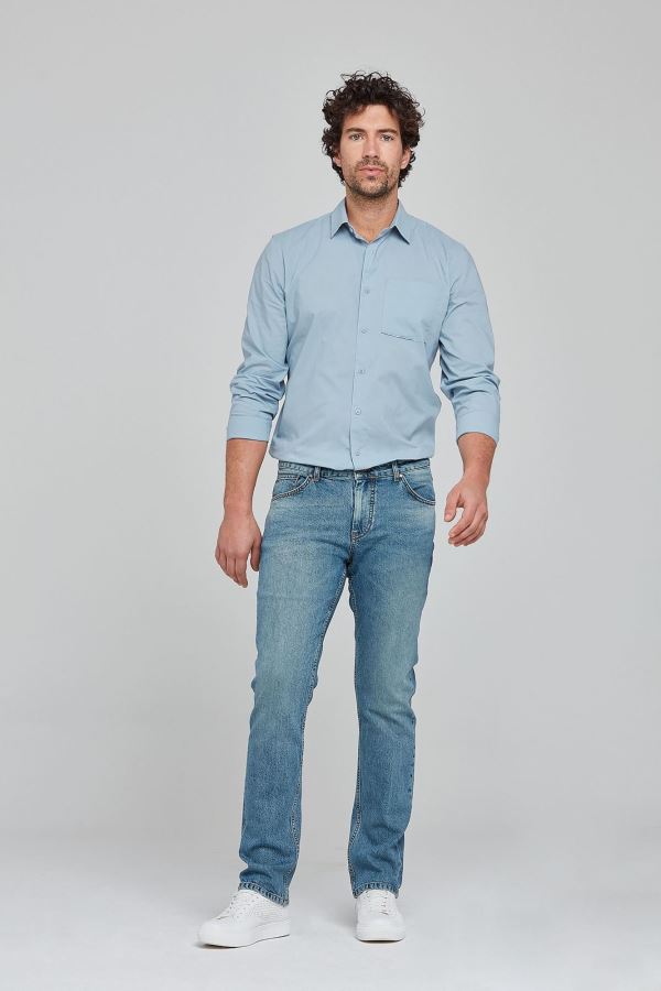SLIM STRAIGHT ERKEK JEAN PANTOLON
