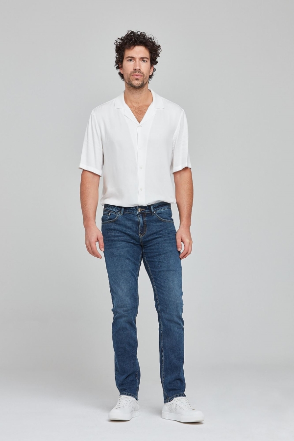 SLIM STRAIGHT ERKEK JEAN PANTOLON