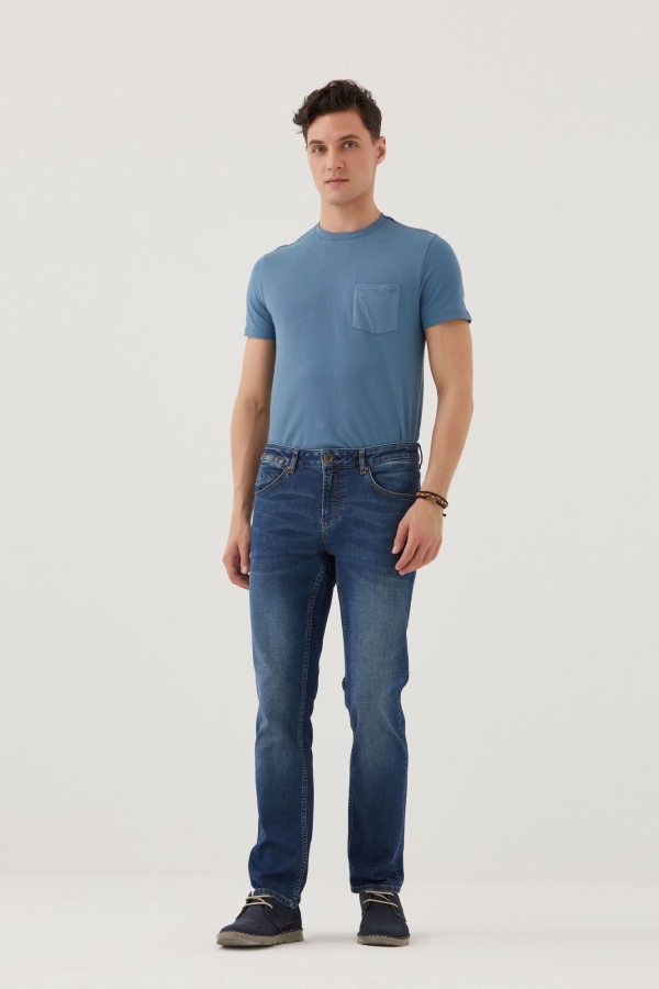 SLIM STRAIGHT ERKEK JEAN PANTOLON