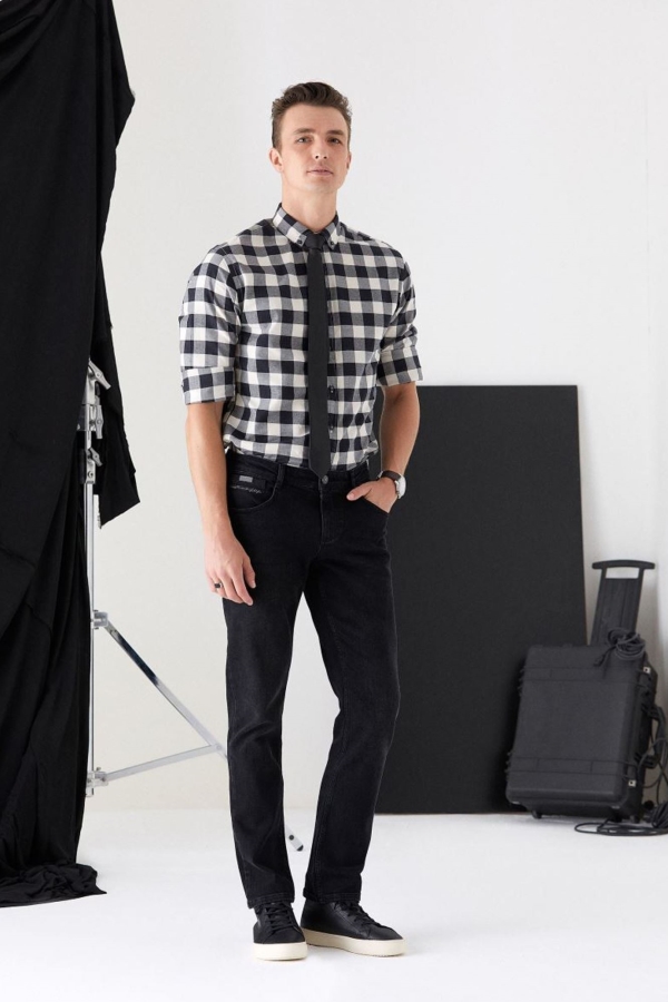 SLIM STRAIGHT ERKEK JEAN PANTOLON