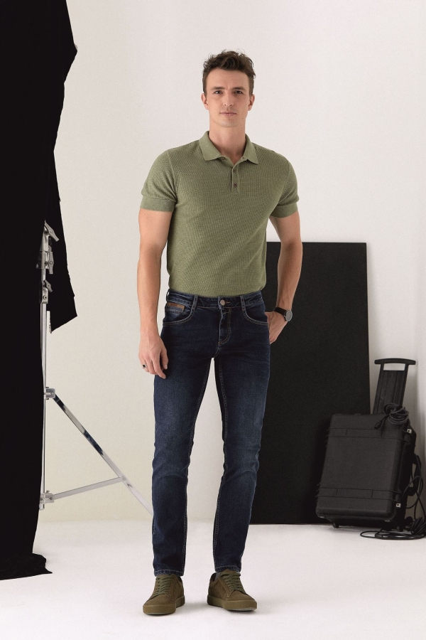 SLIM STRAIGHT ERKEK JEAN PANTOLON