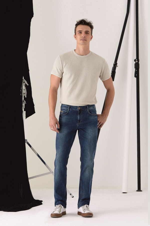 SLIM STRAIGHT ERKEK JEAN PANTOLON