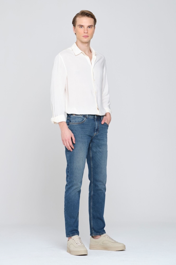 SLIM STRAIGHT ERKEK JEAN PANTOLON