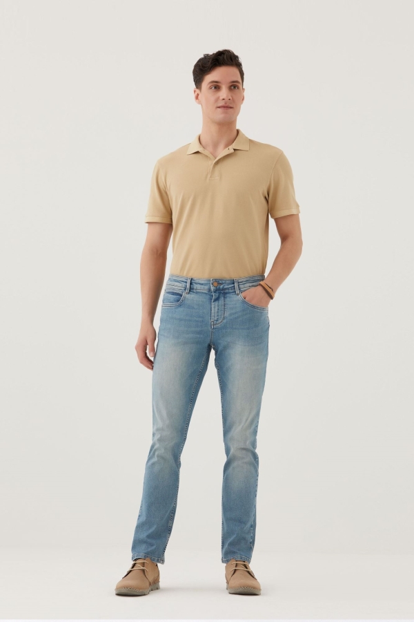 SLIM STRAIGHT ERKEK JEAN PANTOLON