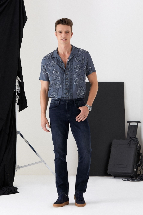 SLIM STRAIGHT ERKEK JEAN PANTOLON