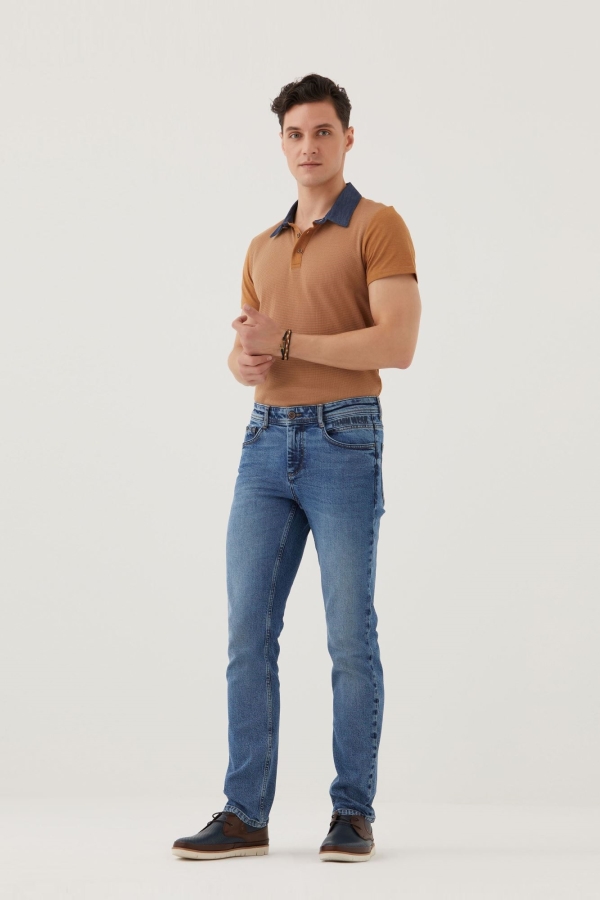 SLIM STRAIGHT ERKEK JEAN PANTOLON