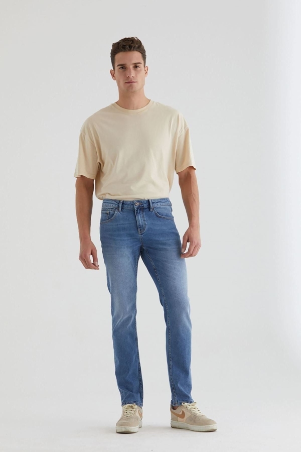 SLIM STRAIGHT ERKEK JEAN PANTOLON