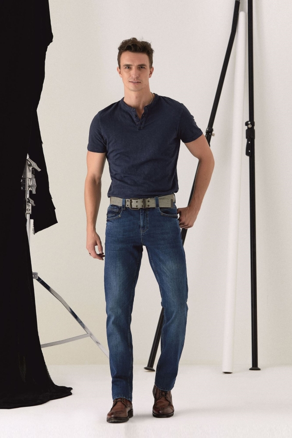 SLIM STRAIGHT ERKEK JEAN PANTOLON