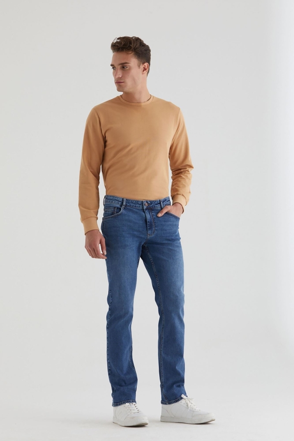 SLIM STRAIGHT ERKEK JEAN PANTOLON