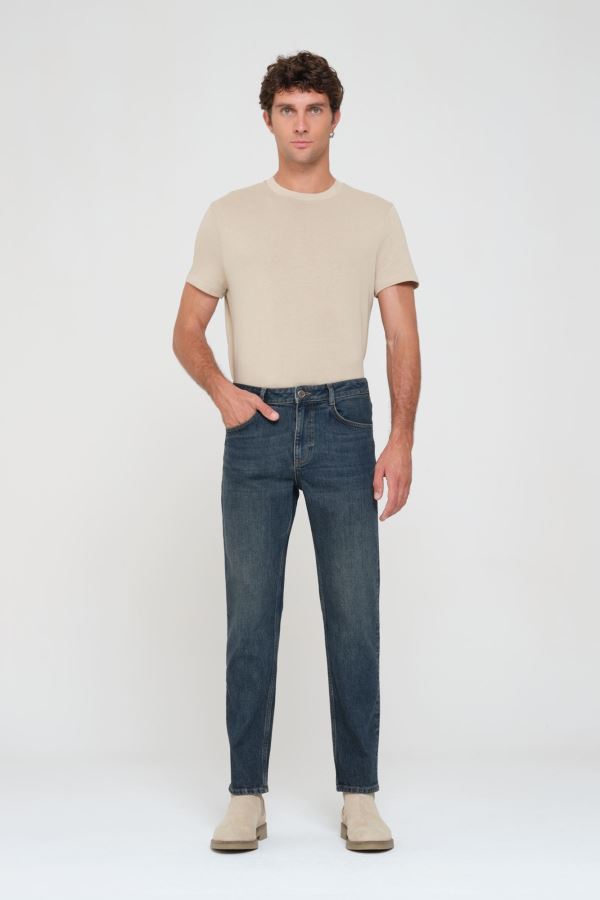 SLIM TAPERED ERKEK JEAN PANTOLON
