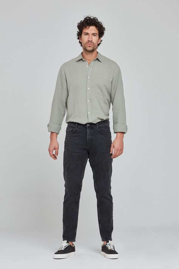 SLIM TAPERED ERKEK JEAN PANTOLON