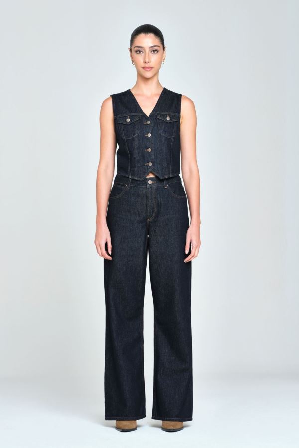 WIDE LEG KADIN JEAN PANTOLON