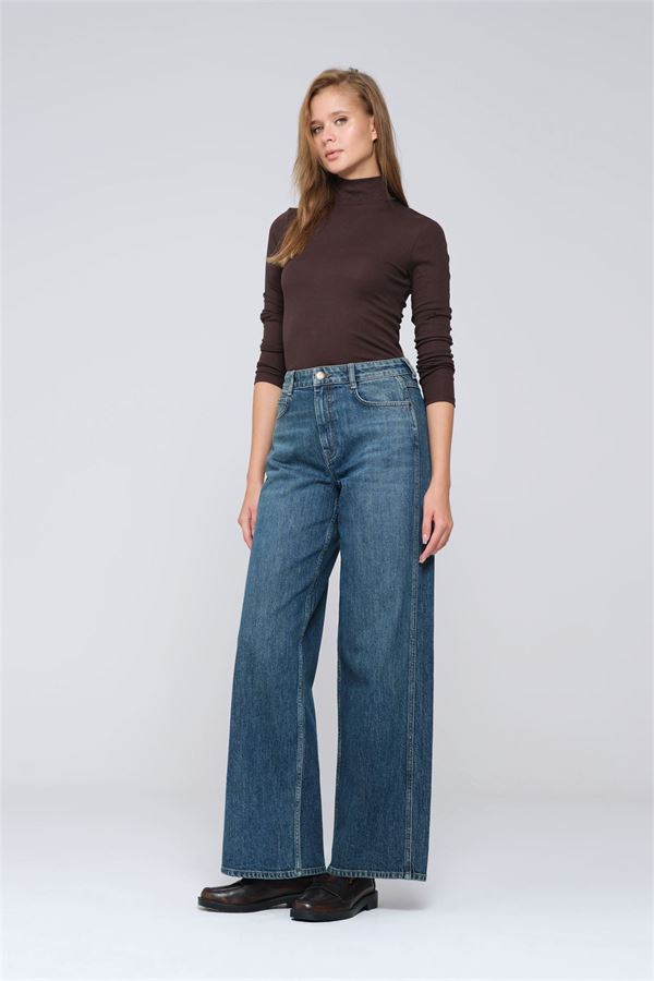 WIDE LEG KADIN JEAN PANTOLON