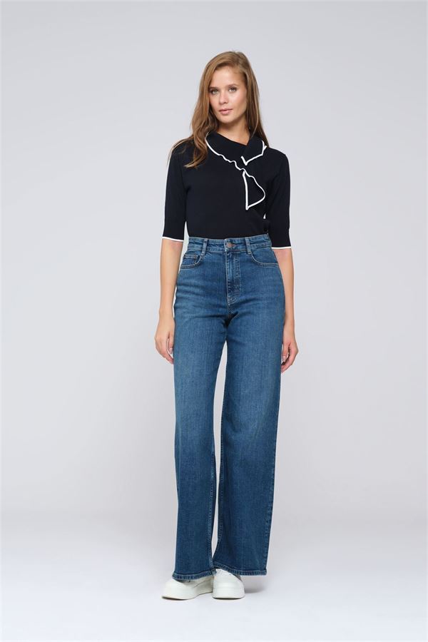 WIDE LEG KADIN JEAN PANTOLON