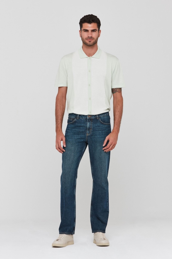 WIDE LEG ERKEK JEAN PANTOLON